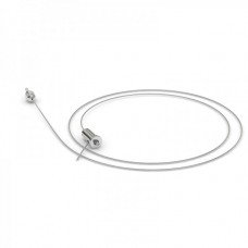 Câble métalique de suspension pour panneau acoustique suspendu horizontal mono face Modus Light - plage de réglage 50-1200mm - 1 paquet à 4