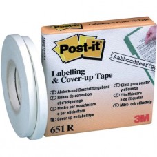 Post-it® - Bande de masquage et de correction - 4,2mm x 17,7m - 1 rouleau