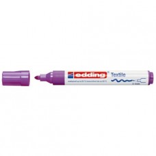 Edding® 4500 - T-Shirt Markers - Marqueur pour le textile - pointe ronde - écriture Neon violet