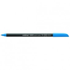 Edding® 1200 - Stylos fibres - Stylos fibres - feutre pour le colloriage - pointe ronde - écriture bleu clair