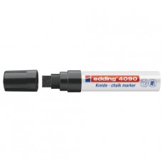 Edding® 4090 - Marqueurs à craie liquide - pointe biseauté - noir