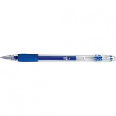 BüroLine® - Gel Pen - Stylos rollers à encre gel - avec bouchon - non rechargeable - 0.7mm - écriture bleu
