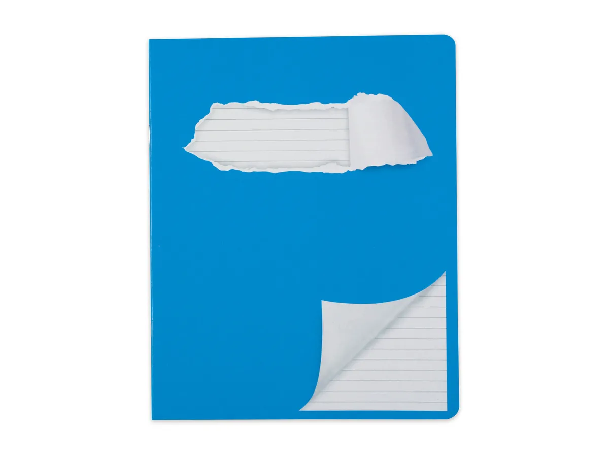 Cahier blanc 175X220 ligne