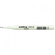 Edding® 1706 M - Cartouches de rechange pour stylos fibres - 0.5mm - écriture bleu