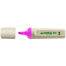 Edding® - Ecoline 24 - Surligneurs à pointe biseautée - rose Neon