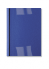 GBC - LeatherGrain - Couvertures pour reliure thermique - format A4 - capacité 40 feuilles - bleu