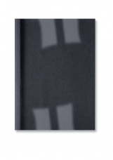 GBC - LeatherGrain - Couvertures pour reliure thermique - format A4 - capacité 15 feuilles - noir