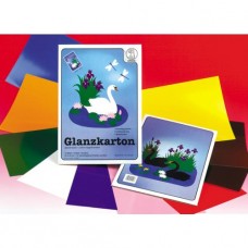Carton glace 23x33cm assort.