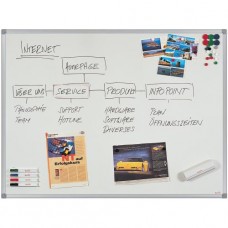 Berec® - Businessling-profil - Whiteboard - Tableau blanc magnétique - dimension 90 x 180cm