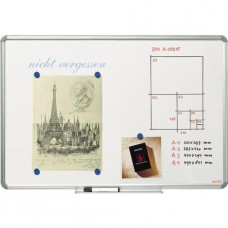 Berec® - Designprofil - Tableau blanc magnétique - surface émaillé - dimension 90 x 180cm