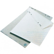 BüroLine® - Blocs flipchart pour chevalets de conférence - dimension 68 x 98cm - quadrillé 5cm - 1 bloc à 20 feuilles 