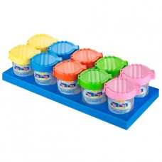 Läufer® - Gobelets de nettoyage pour pinceaux - couleurs assorties - 1 pièce