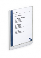 DURABLE Plaque de porte Click Sign A4 486737 graphite plastique 210x297mm