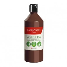 Caran d'Ache® - Eco - Peinture gouache liquide pour l'école - sienne brûlée - flacon de 500 ml