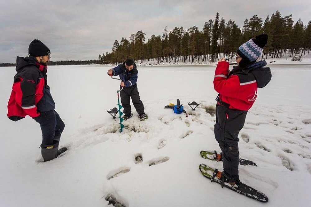 Rovaniemi: Half-day Ice Fishing Experience in Lapland