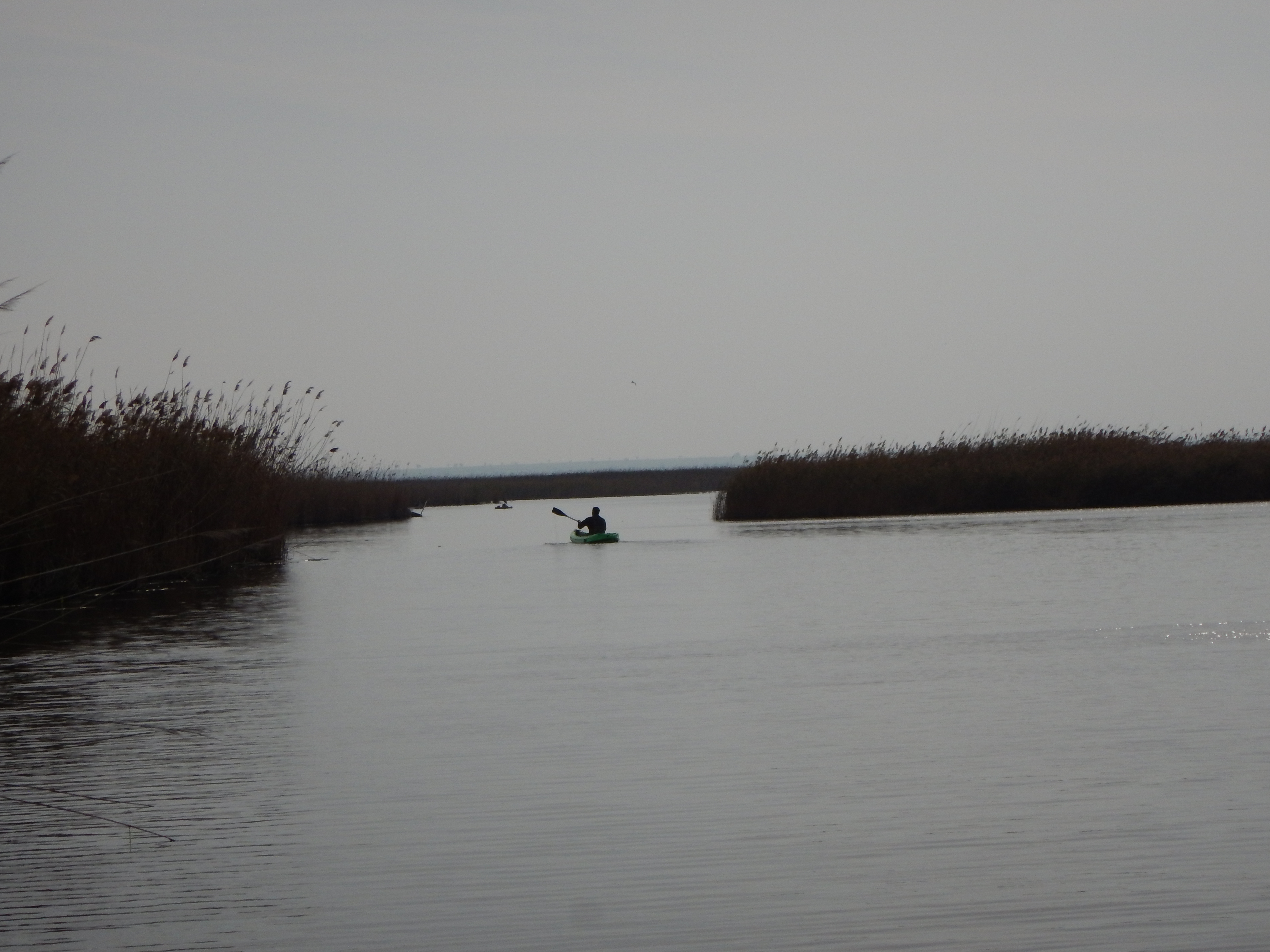 Kano kayak  at Evros river 