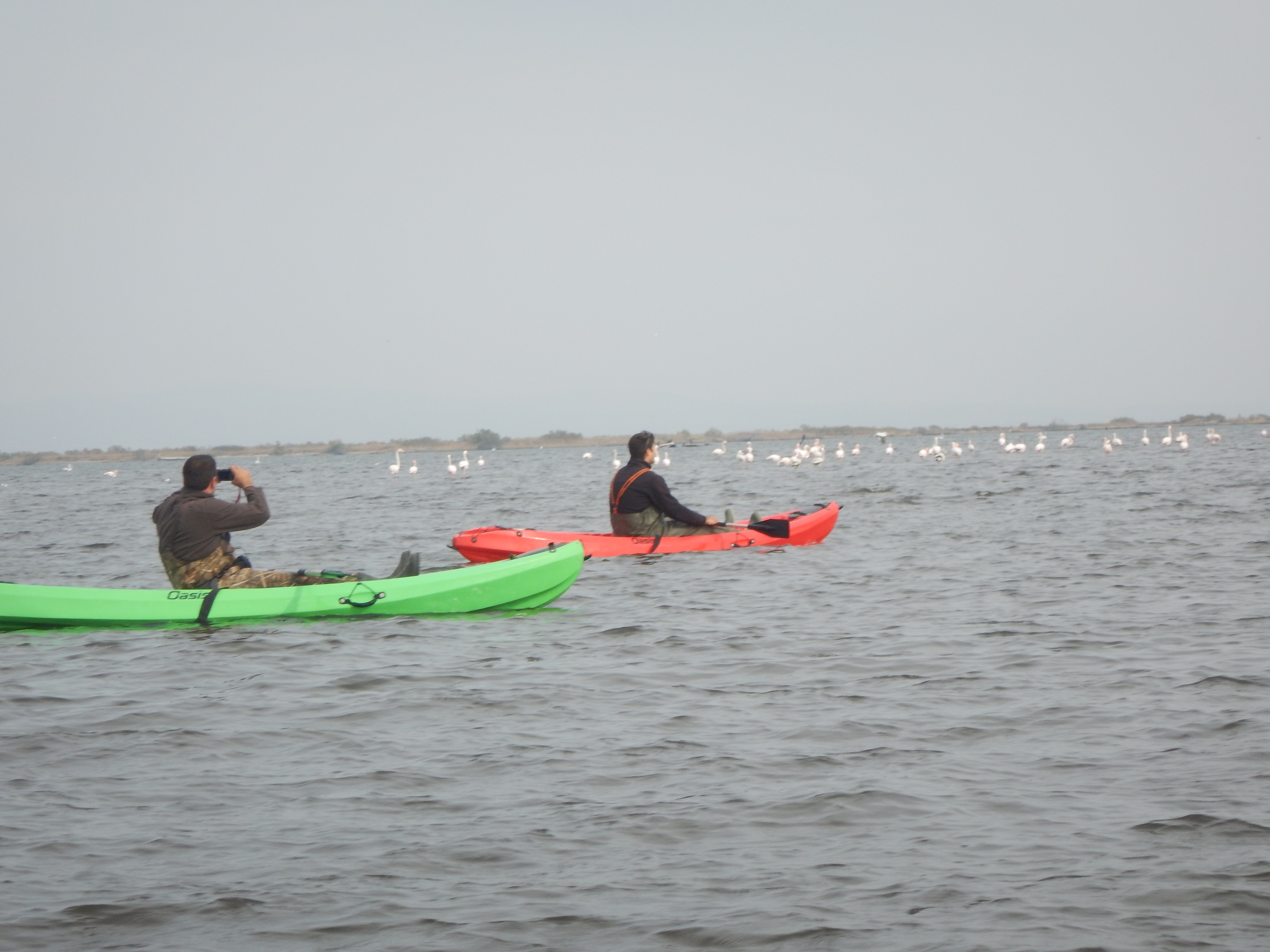 Kano kayak  at Evros river 