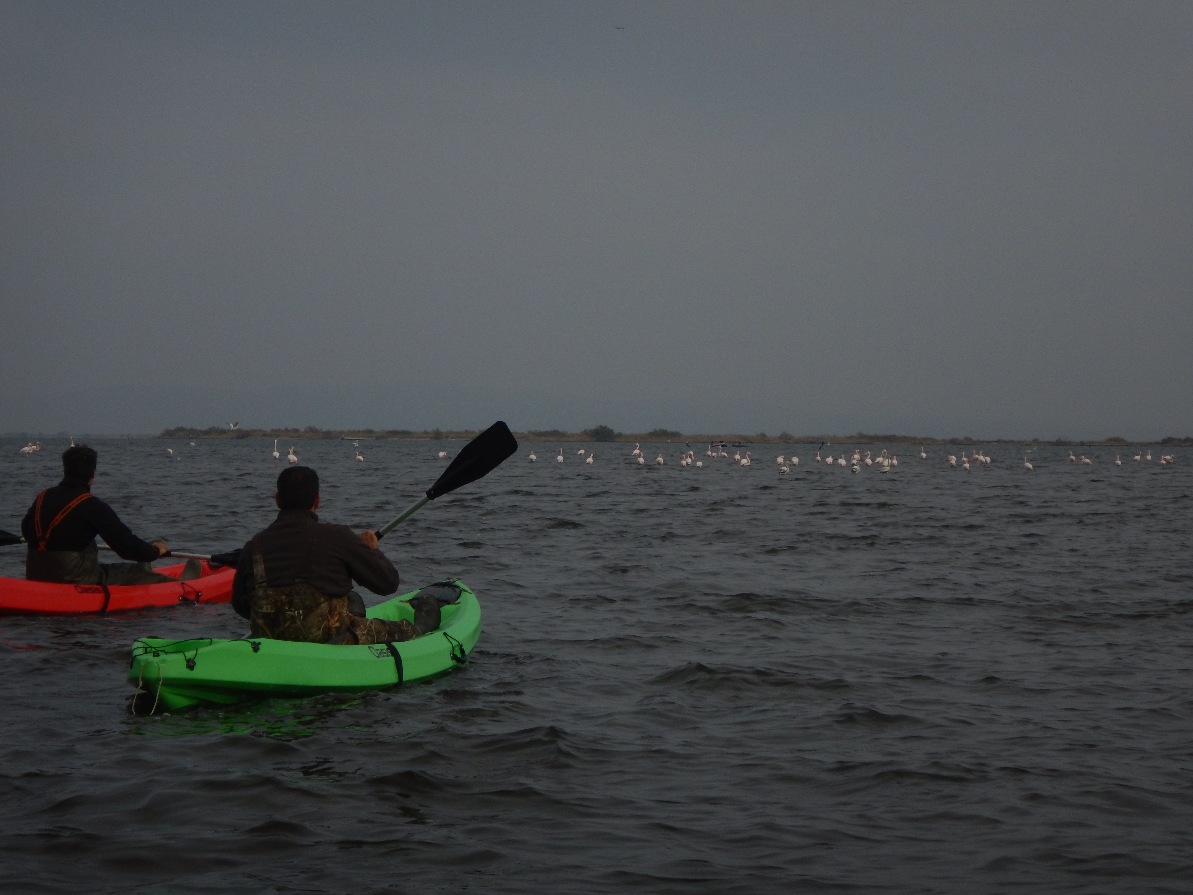 Kano kayak  at Evros river 