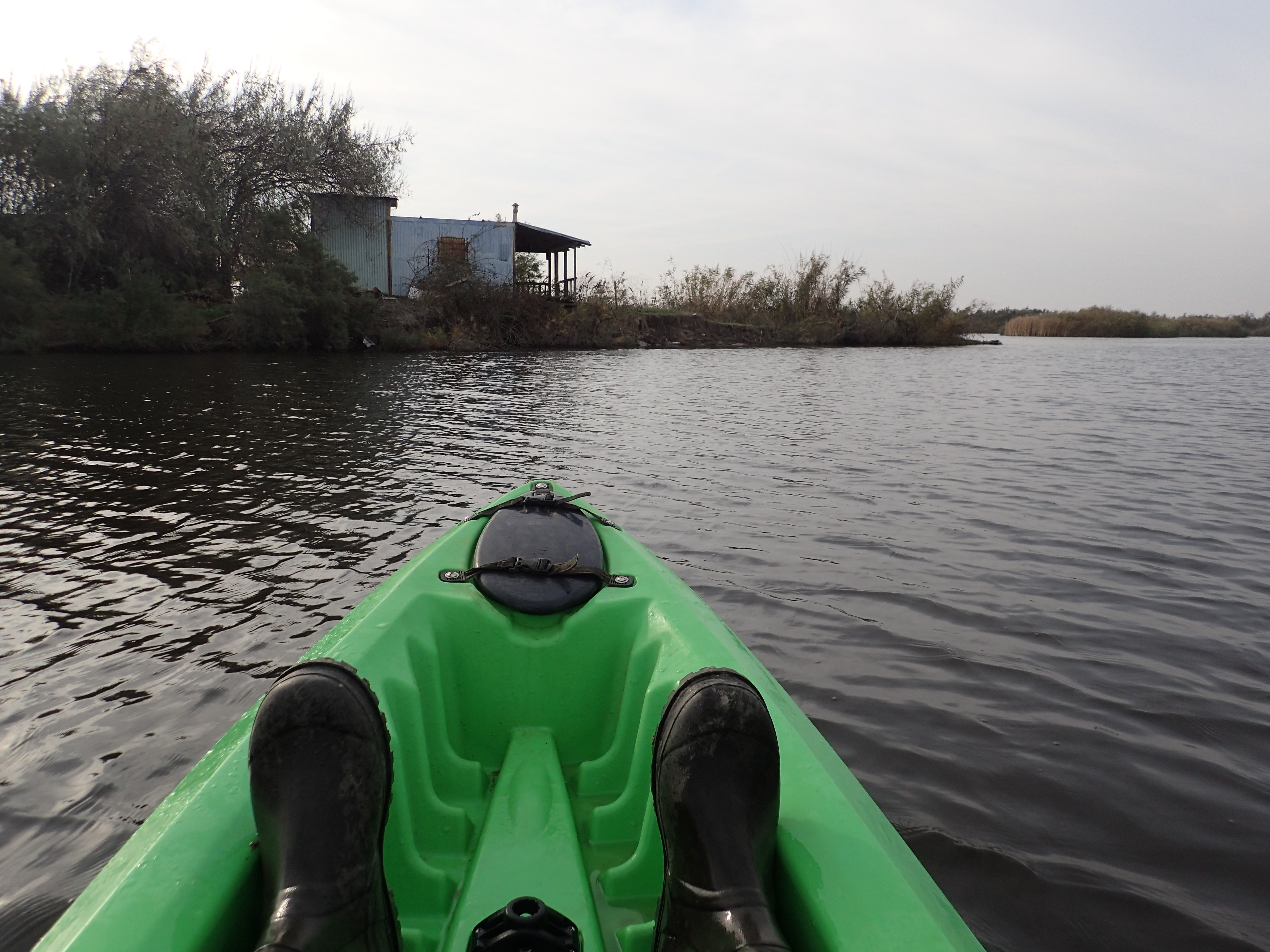 Kano kayak  at Evros river 