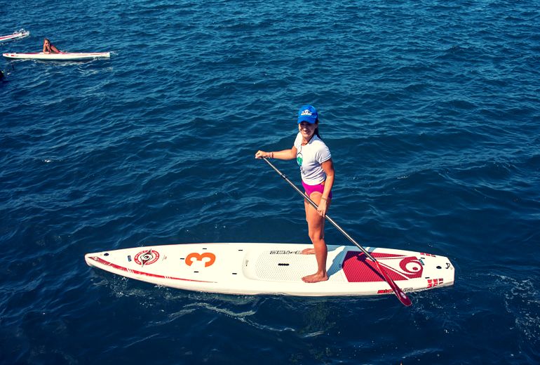 Kalamata SUP: 4-hour SUP & Snorkeling Tour from Voidokoilia or Kardamyli