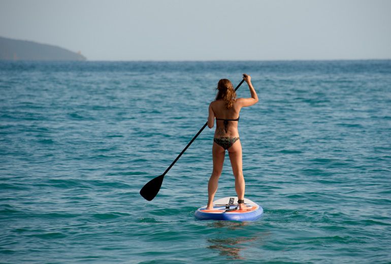 Kalamata SUP: 4-hour SUP & Snorkeling Tour from Voidokoilia or Kardamyli