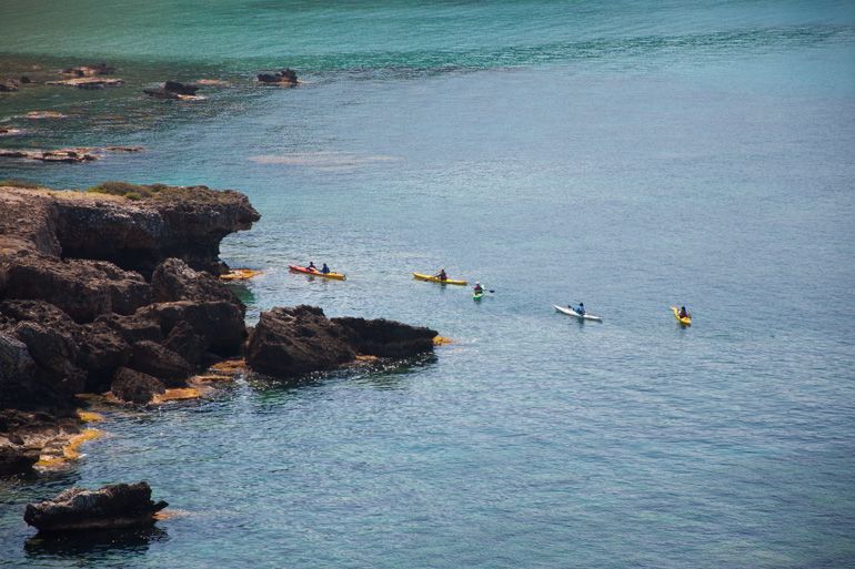 Kalamata Kayaking: 4-hour Sea Kayaking Tour from Kardamyli near Kalamata