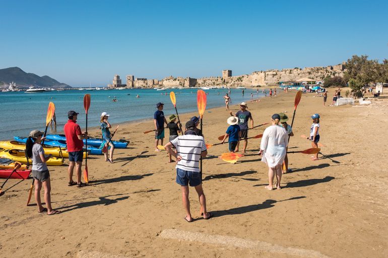 Methoni Kayak Tour: Half-day Κayak Tour from Methoni near Kalamata