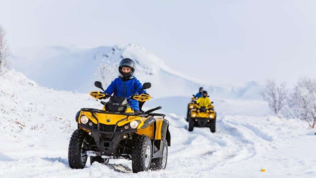 Lapland safari: 3-hour Quad Bike Ride in the Arctic from Rovaniemi 