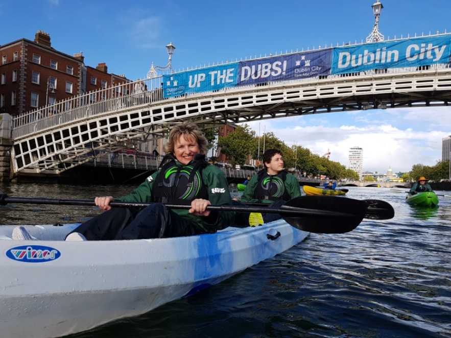 Dublin Kayaking: 2-Hour Dublin City River Liffey Kayaking Tour 