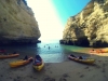 Algarve Kayaking: Wild Beaches & Caves Kayaking Tour from Armação de Pêra