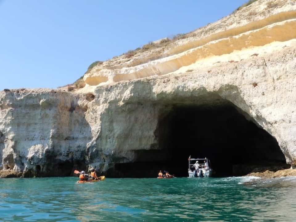 Algarve Kayaking: Wild Beaches & Caves Kayaking Tour from Armação de Pêra