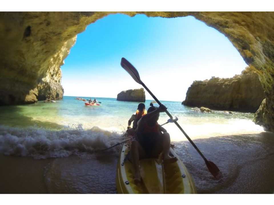 Algarve Kayaking: Wild Beaches & Caves Kayaking Tour from Armação de Pêra