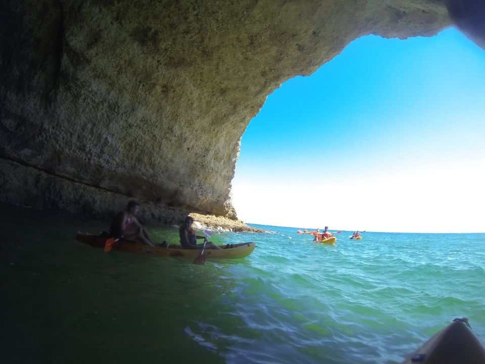 Algarve Kayaking: Wild Beaches & Caves Kayaking Tour from Armação de Pêra