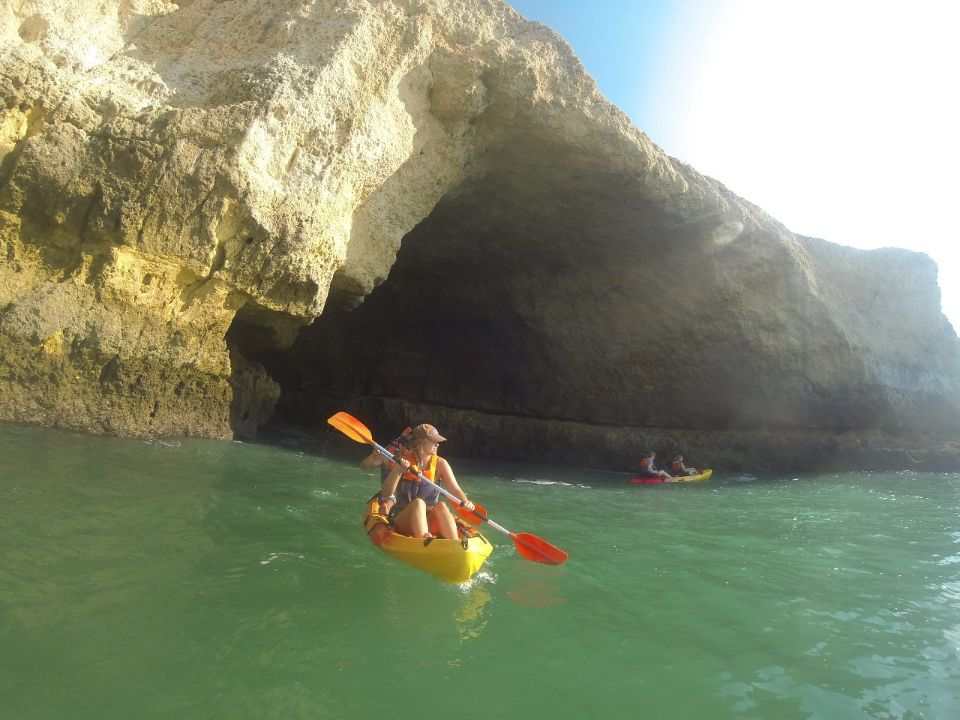 Algarve Kayaking: Wild Beaches & Caves Kayaking Tour from Armação de Pêra