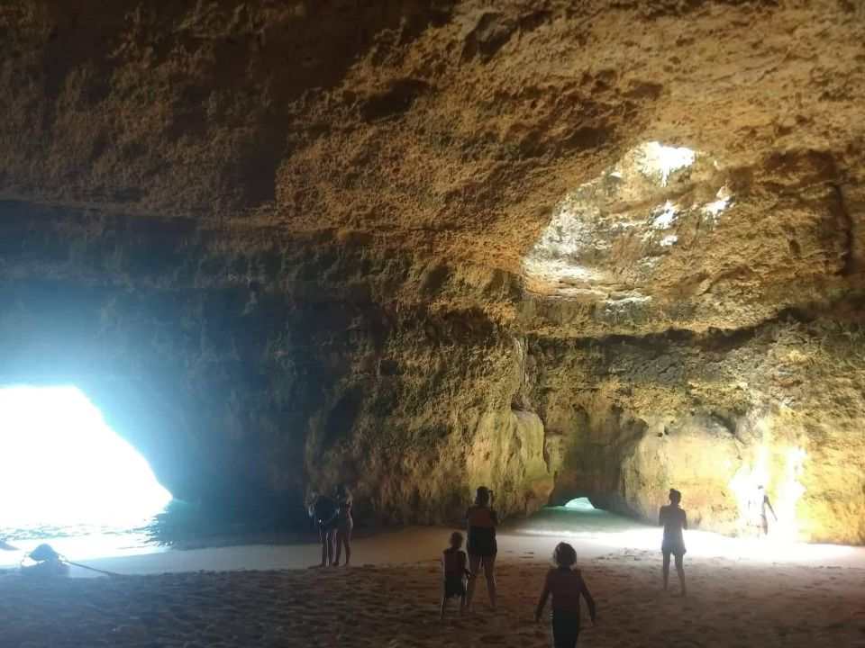 Algarve Kayaking: Wild Beaches & Caves Kayaking Tour from Armação de Pêra