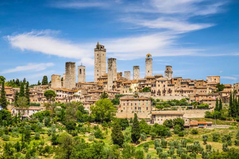 Florence to Tuscany Day Trip: Full-day Siena, San Gimignano & Pisa Tour with Lunch & Wine Tasting 