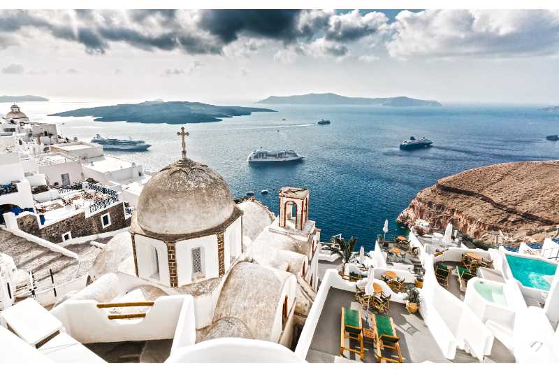 Santorini Private Tour Half Day Tour Around The Island Of Santorini 3385