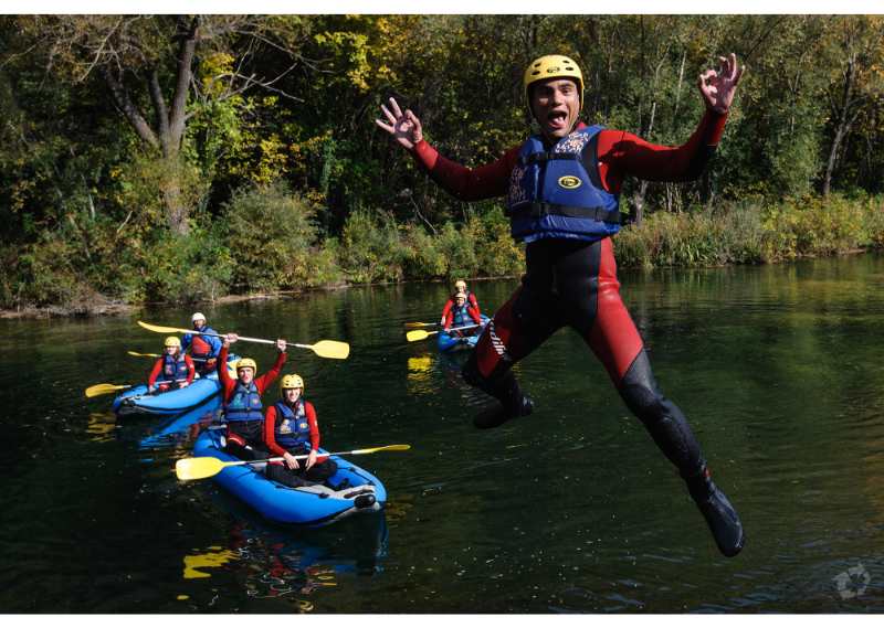 Canoeing Cetina River: Cetina River Canoeing Tour from Split 