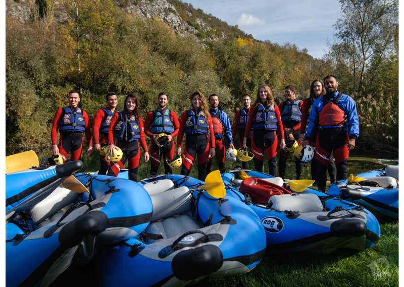 Canoeing Cetina River: Cetina River Canoeing Tour from Split 