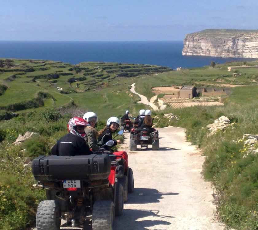 Gozo Quad Tour: 6-hour Gozo Quad Tour with Lunch & Private Boat Transfer