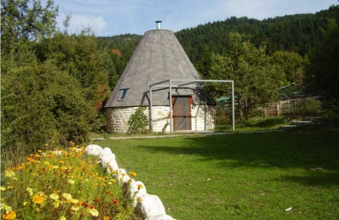 Theasis igloo Mountain Cottages in Tzoumerka Greece