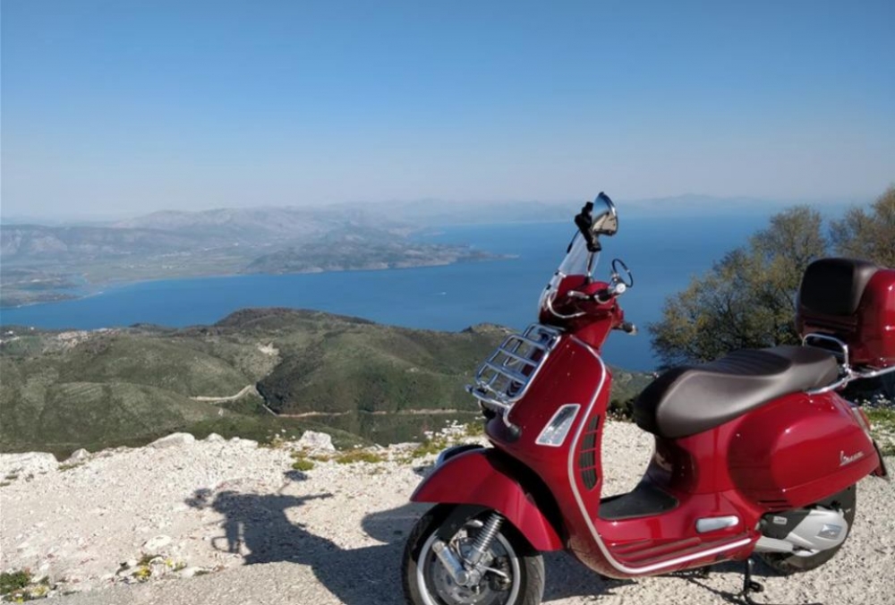 Corfu: Traditional Villages Vespa Scooter Tour