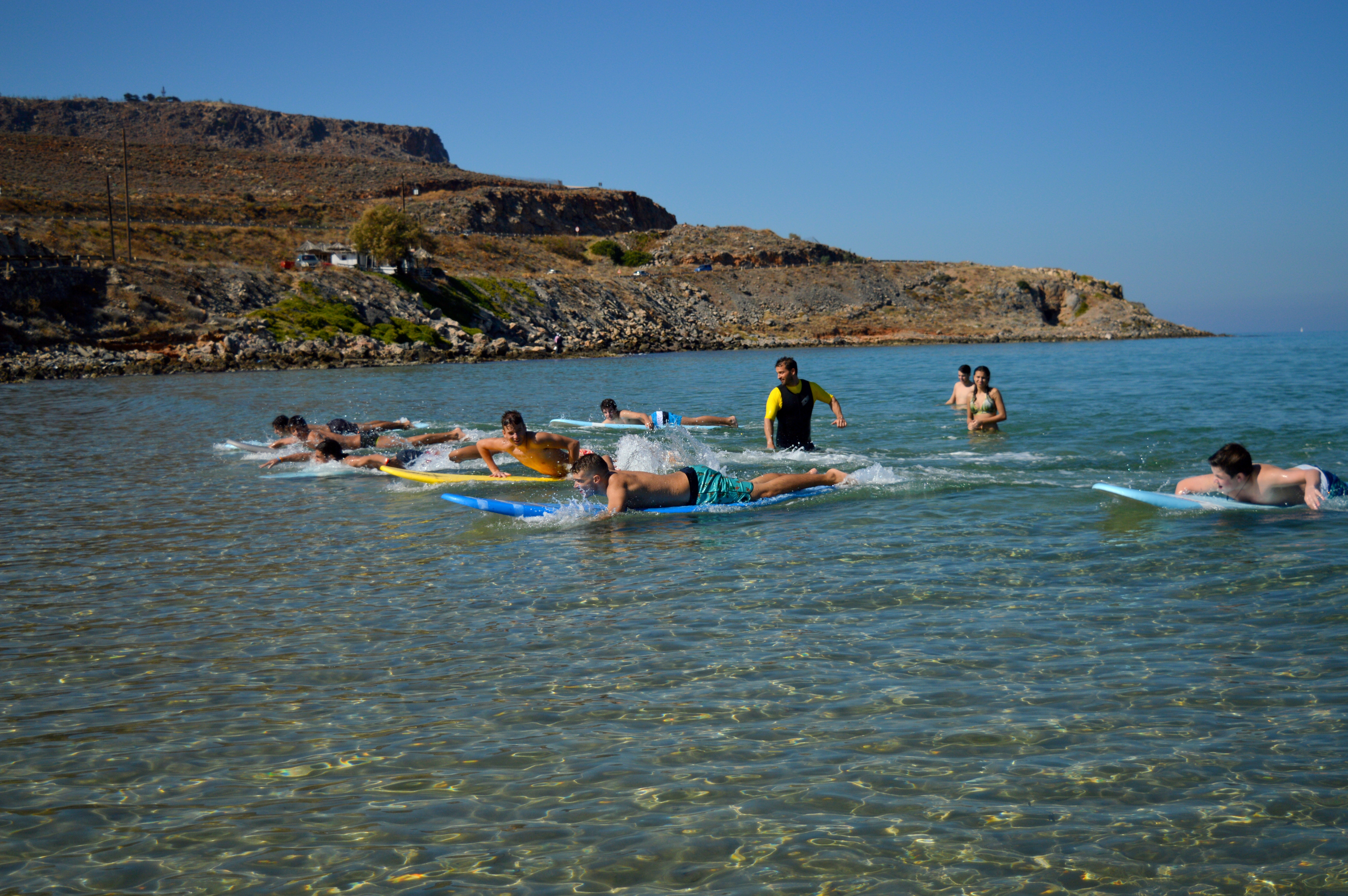 Have you ever imagine surfing in Crete ...