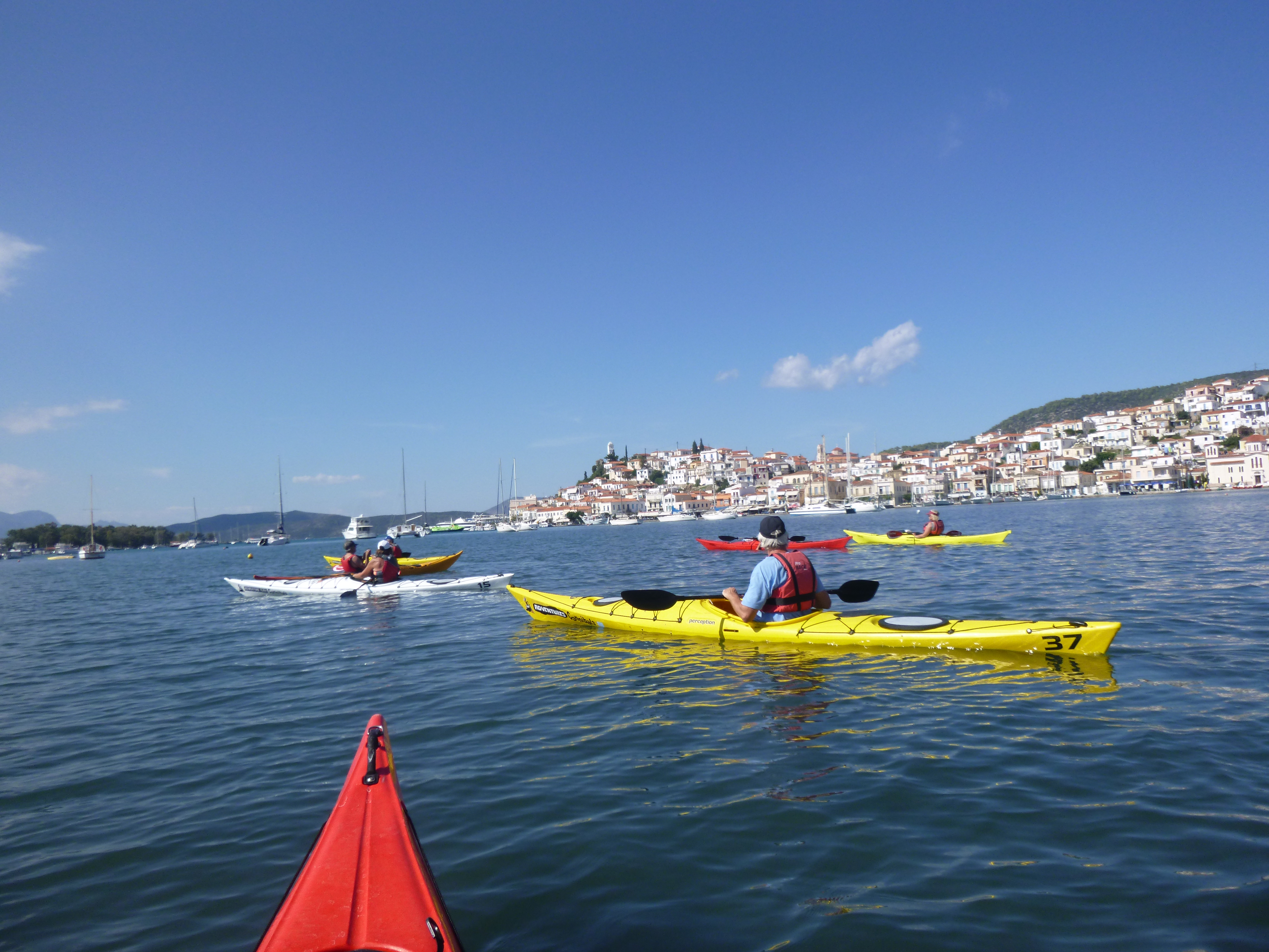 Six days sea kayak tour -The coast line of Argolida 