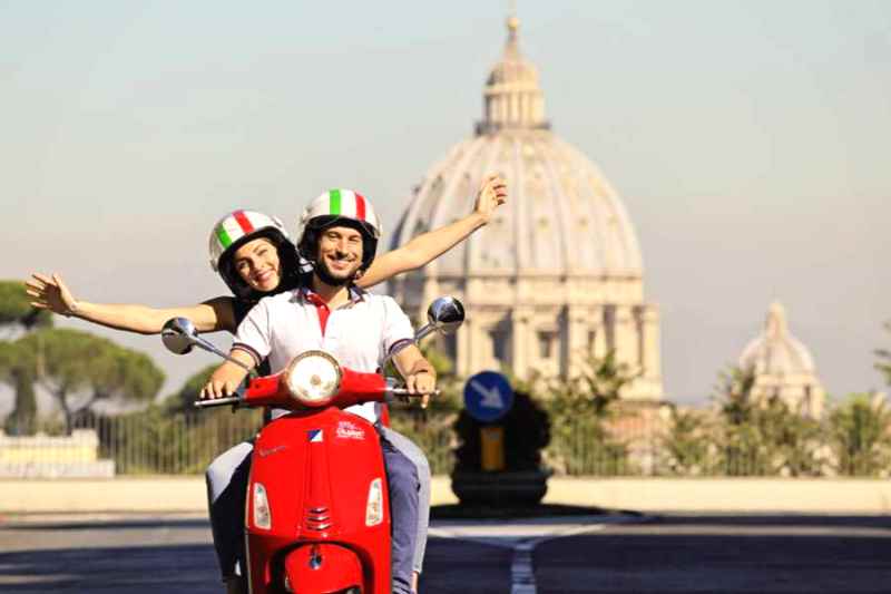 vespa tour rome sightseeing