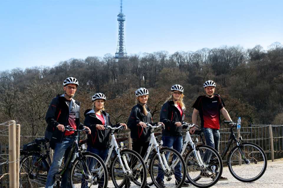 Prague Bike Tour: 1.5-Hour Private Prague Bike Tour (Free pick-up Service is included)