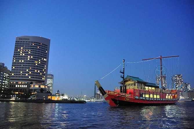 Tokyo Bay Cruise: 2-hour Tokyo Bay Cruise with Dinner and Oiran Show