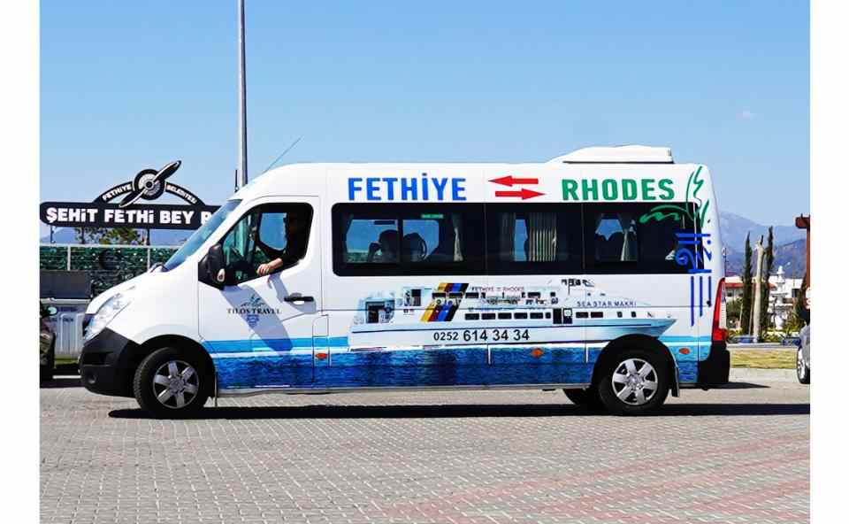 Rhodes to Fethiye Day Trip by Boat