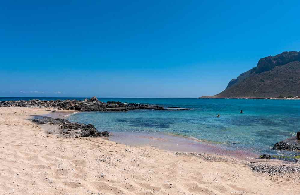 Alexis Zorba beach from Gouverneto Monastery Light Hiking Tour