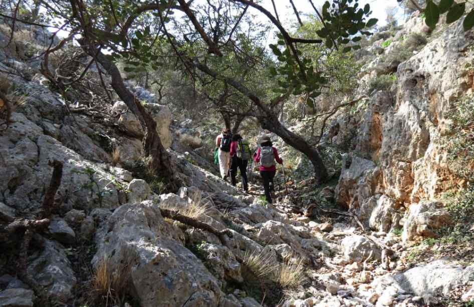 Alexis Zorba beach from Gouverneto Monastery Light Hiking Tour